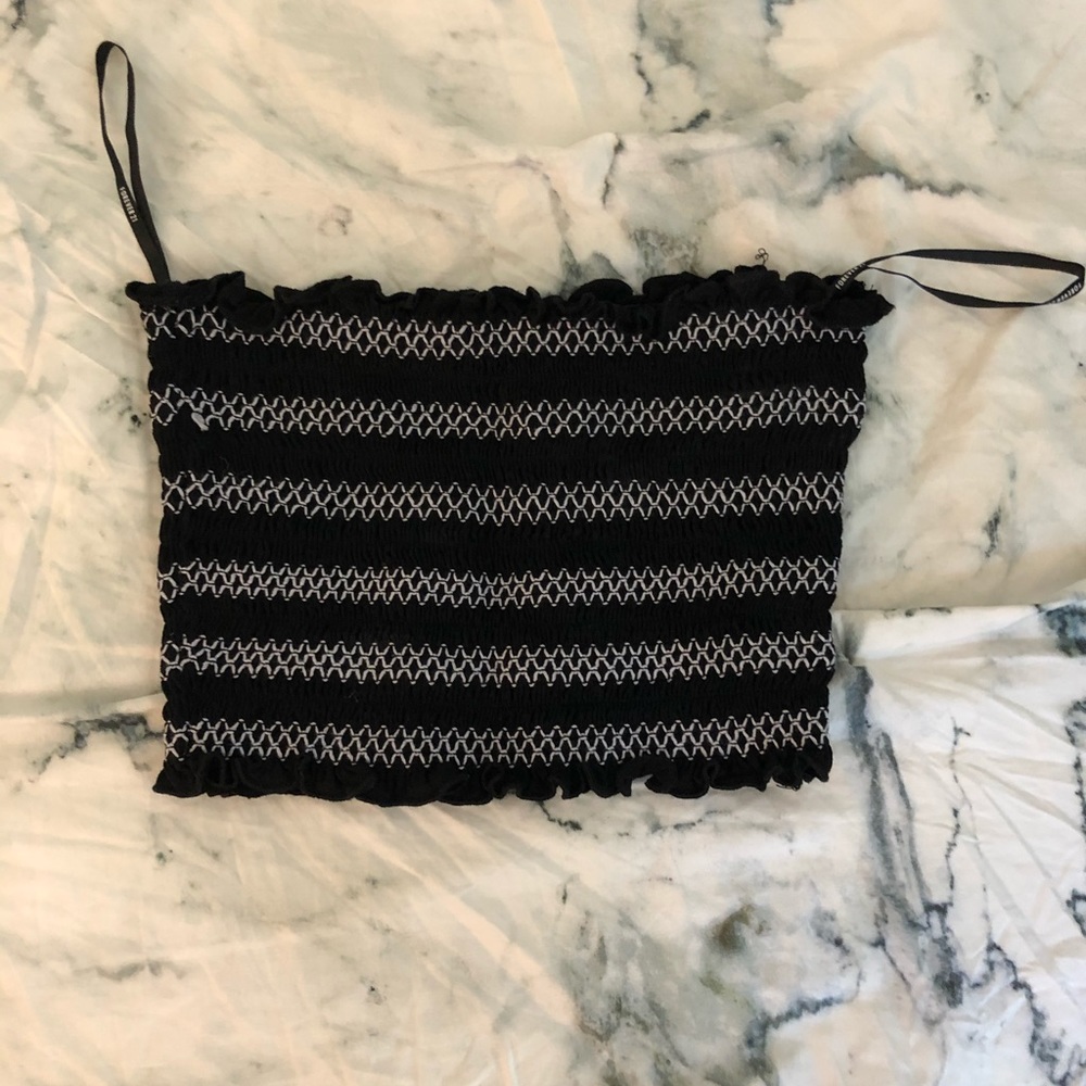 Stretchy Tube Crop Top